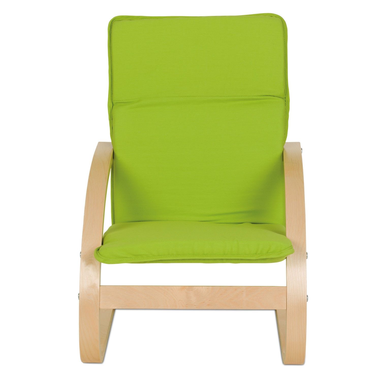 Home4You Kindersessel Apfelgrün, Birkenschicktholz, Webstoffbezug günstig online kaufen
