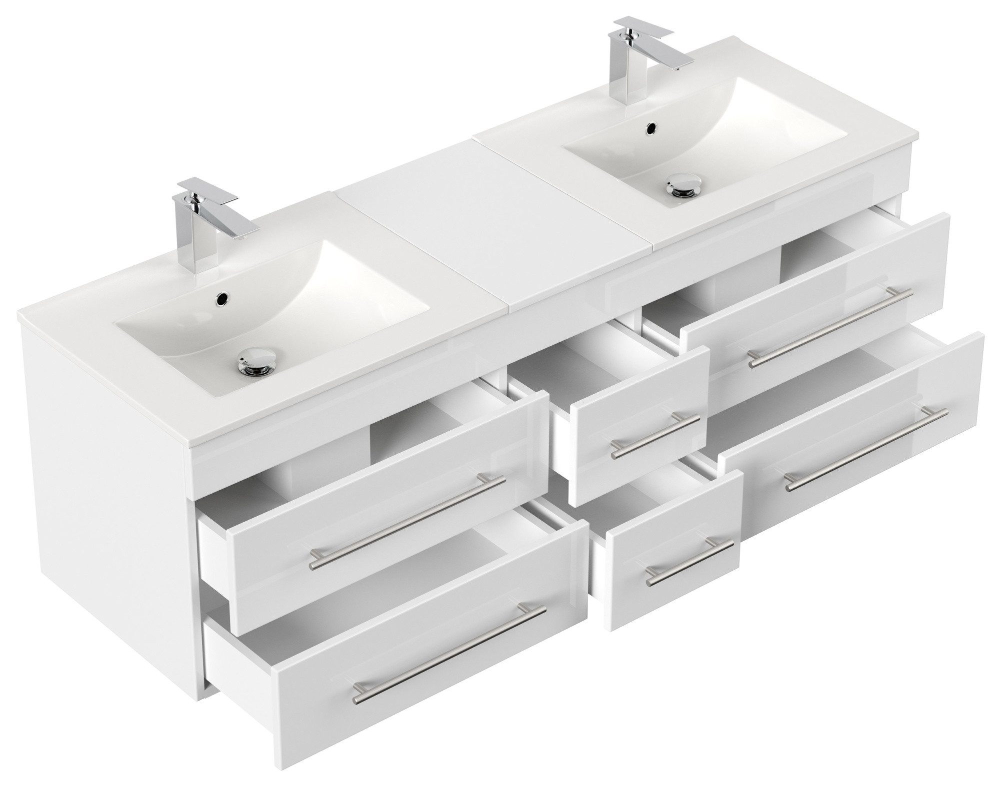 Magnolia Home Doppelwaschtisch Badmöbel Roma XL günstig online kaufen