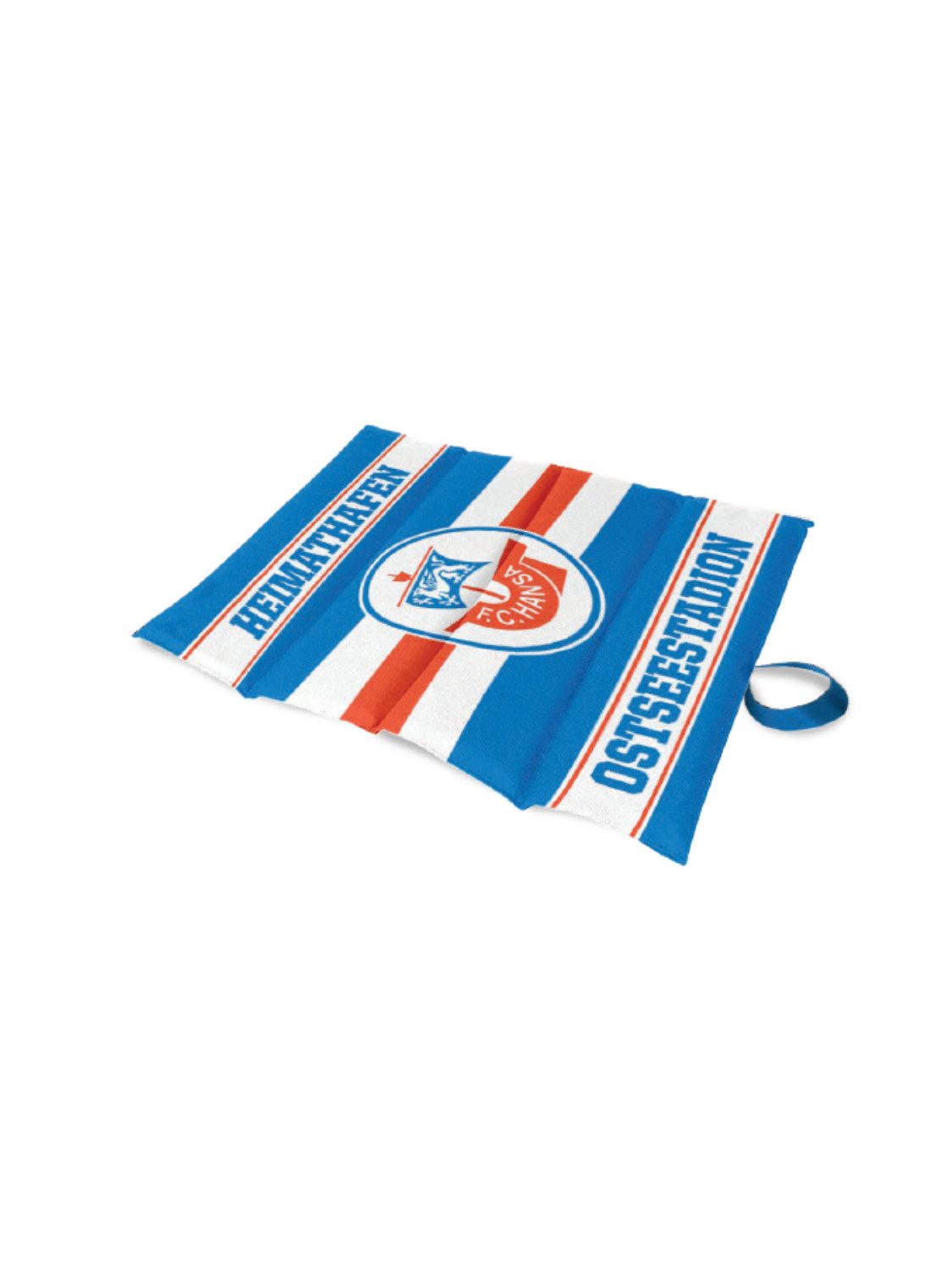 FC Hansa Rostock Dekokissen Hansa Rostock Sitz-Faltkissen Ostseestadion