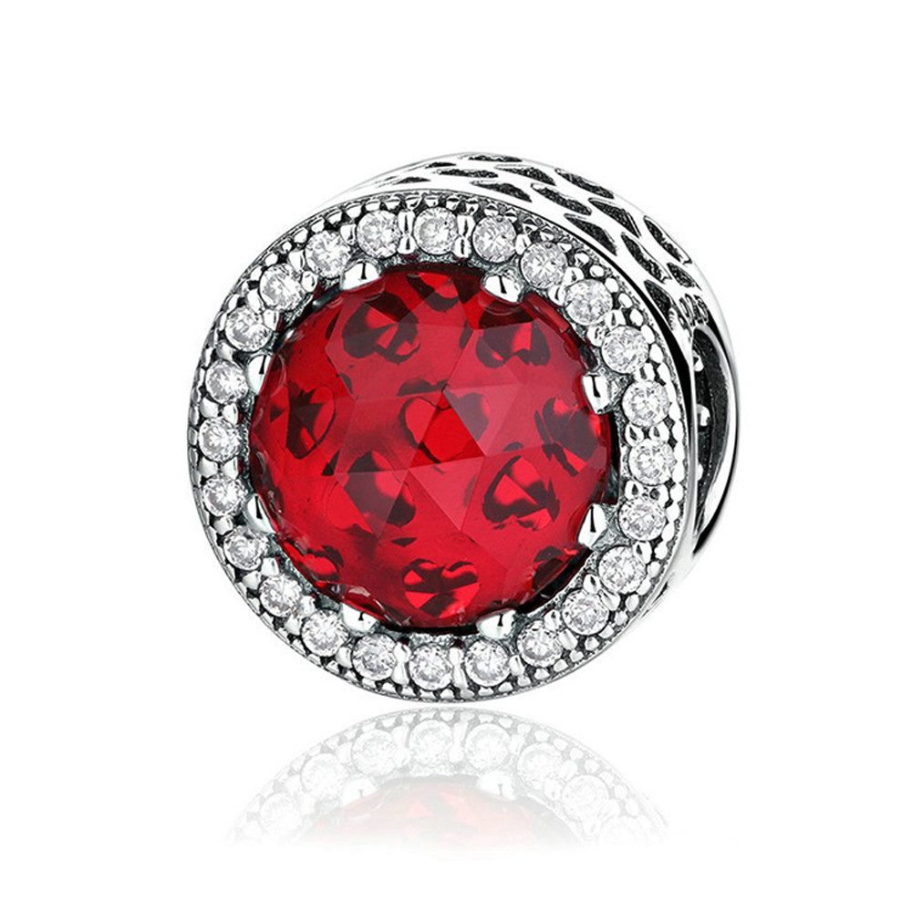 PANDACHARMS Bead Rote Sonne Charm für Charm Armband, 925er Sterling Silber, günstig online kaufen