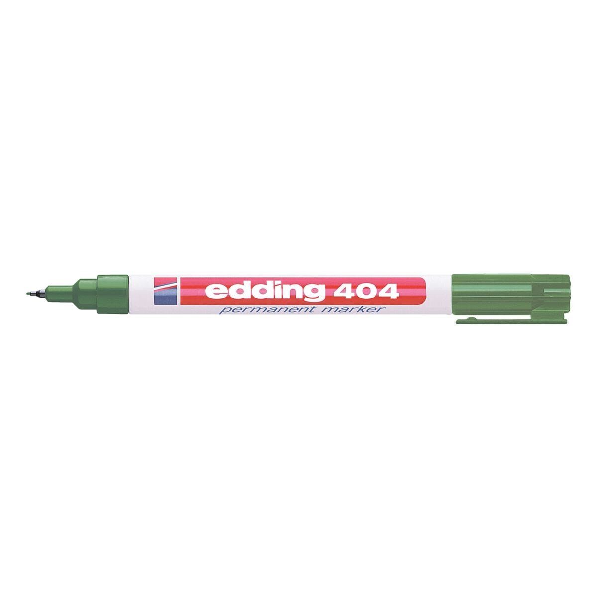 404, extrafein edding grün (1-tlg), Permanentmarker