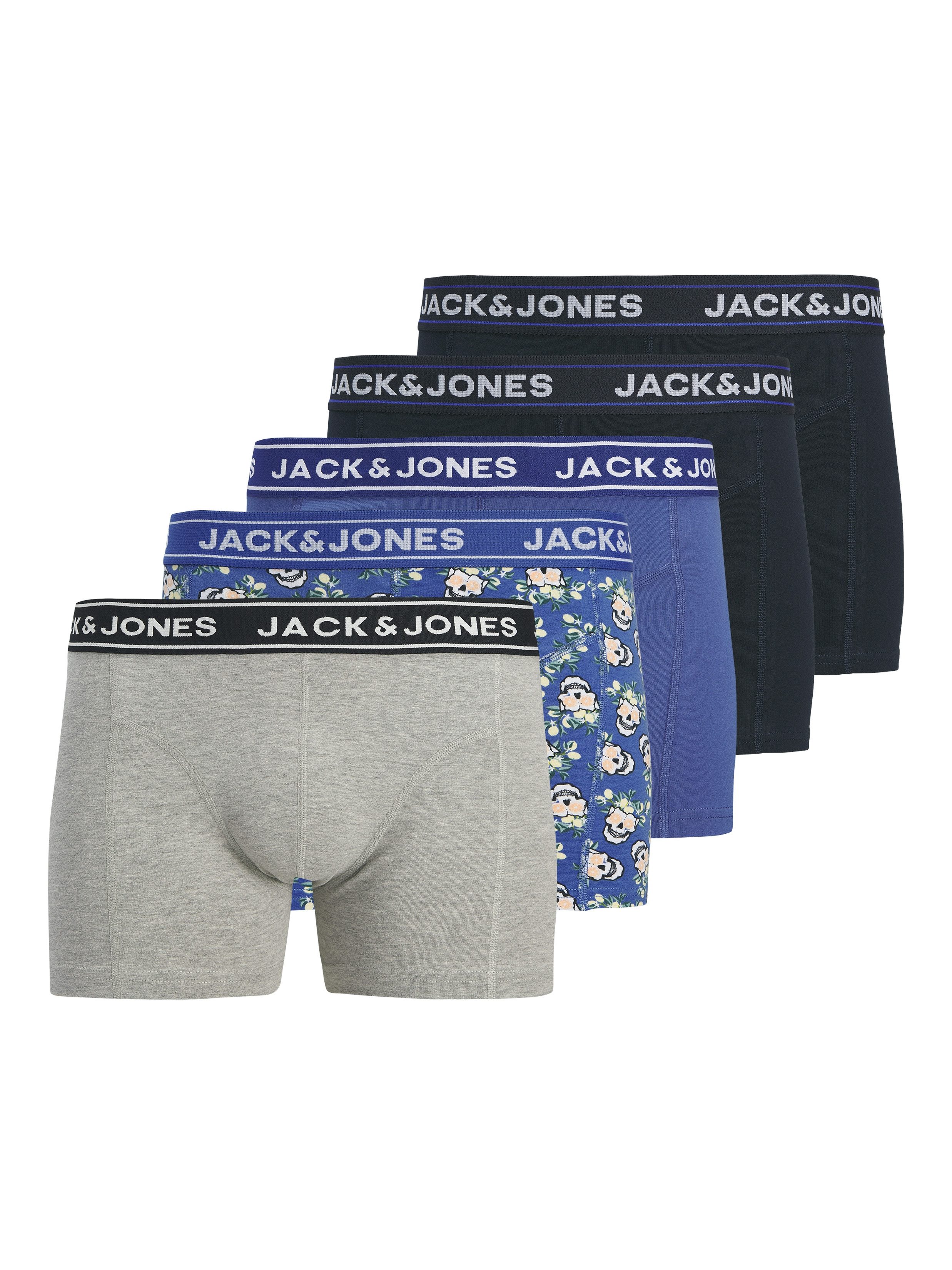 Jack & Jones Trunk JACKINGSTON SKULL TRUNKS 5 PACK (Packung, 5-St)