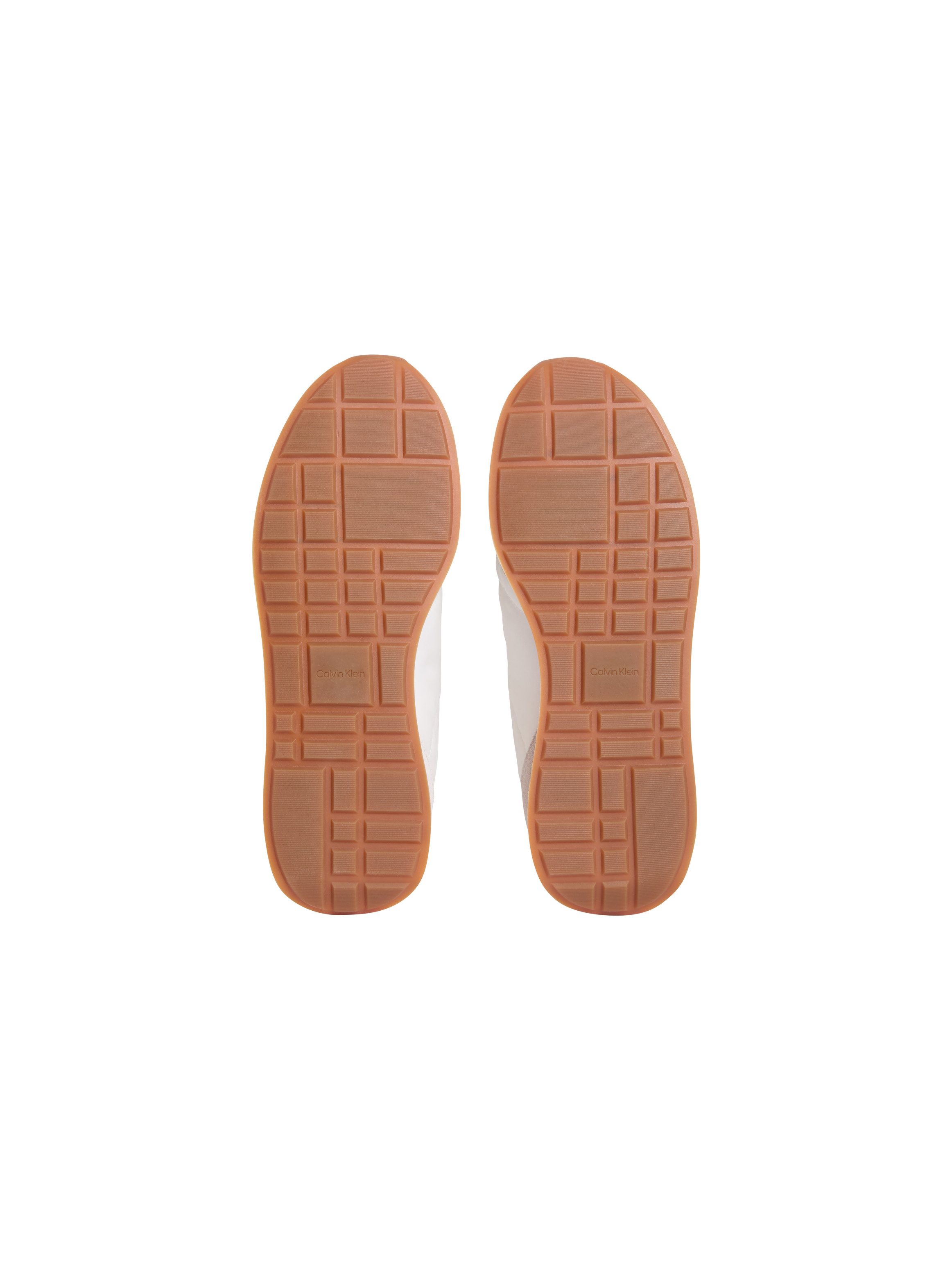 Calvin Klein Jeans RETRO RUNNER ESS MIX MAT Sneaker Freizeitschuh, Halbschuh, Schnürschuh mit Logo-Emblem