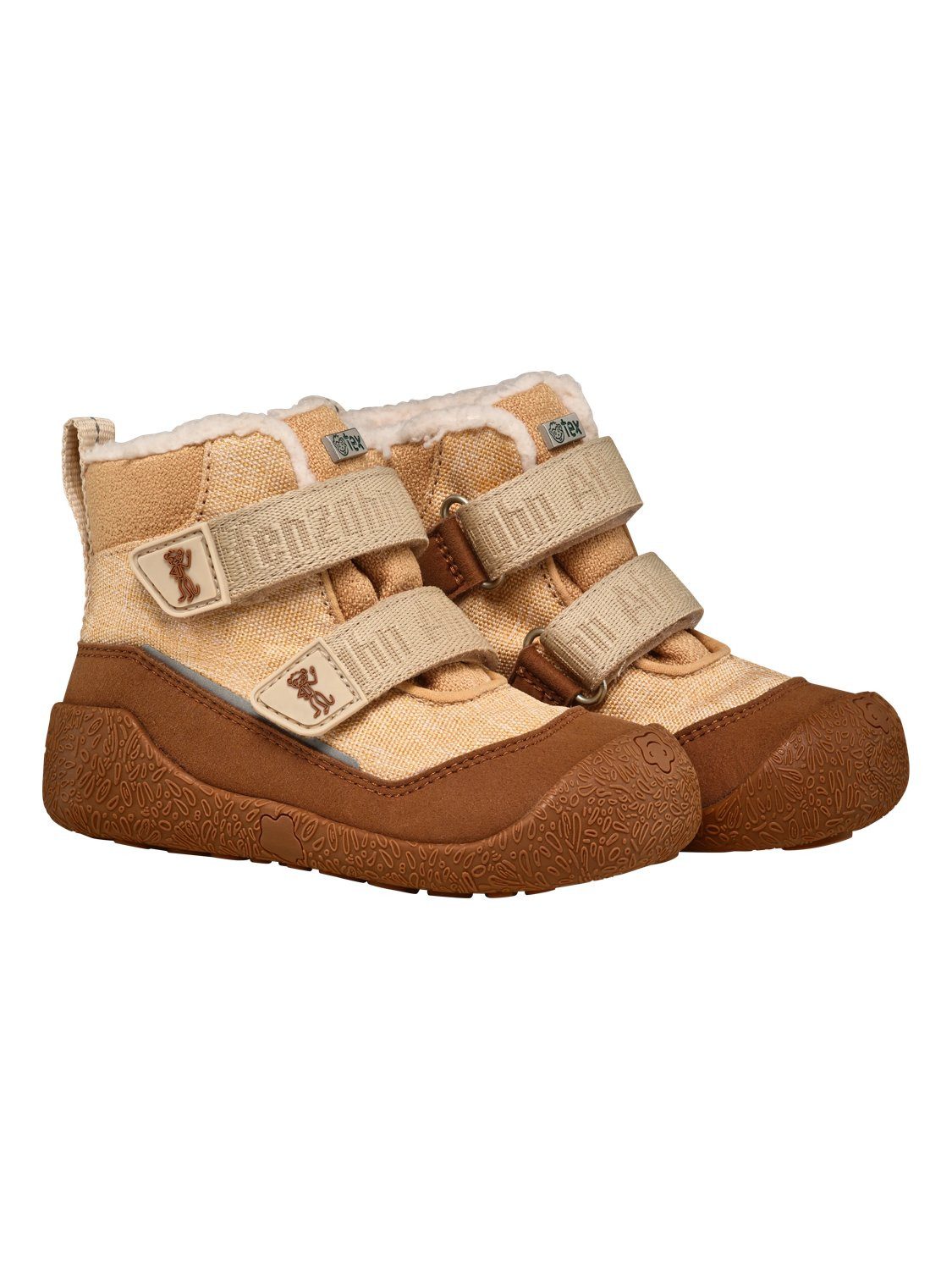 Affenzahn Vegan Snuggy Lauflernschuh warm gefüttert