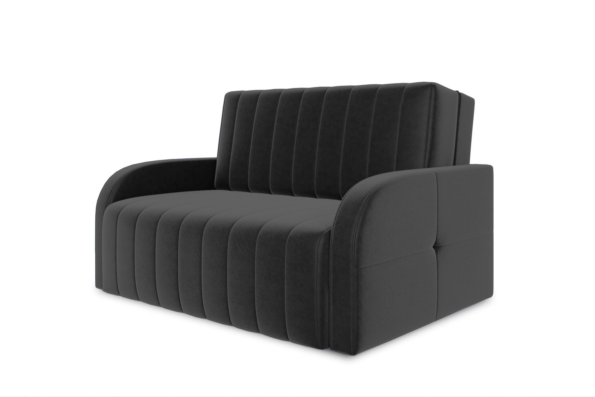 MOEBLO Kindersofa MONTANA 120, Schlafsessel Sofa Кресла Jugendsofa Schlafsofa 2-Sitzer Gästebett mit Schlaffunktion, mit Bettkasten, mit Relaxfunktion