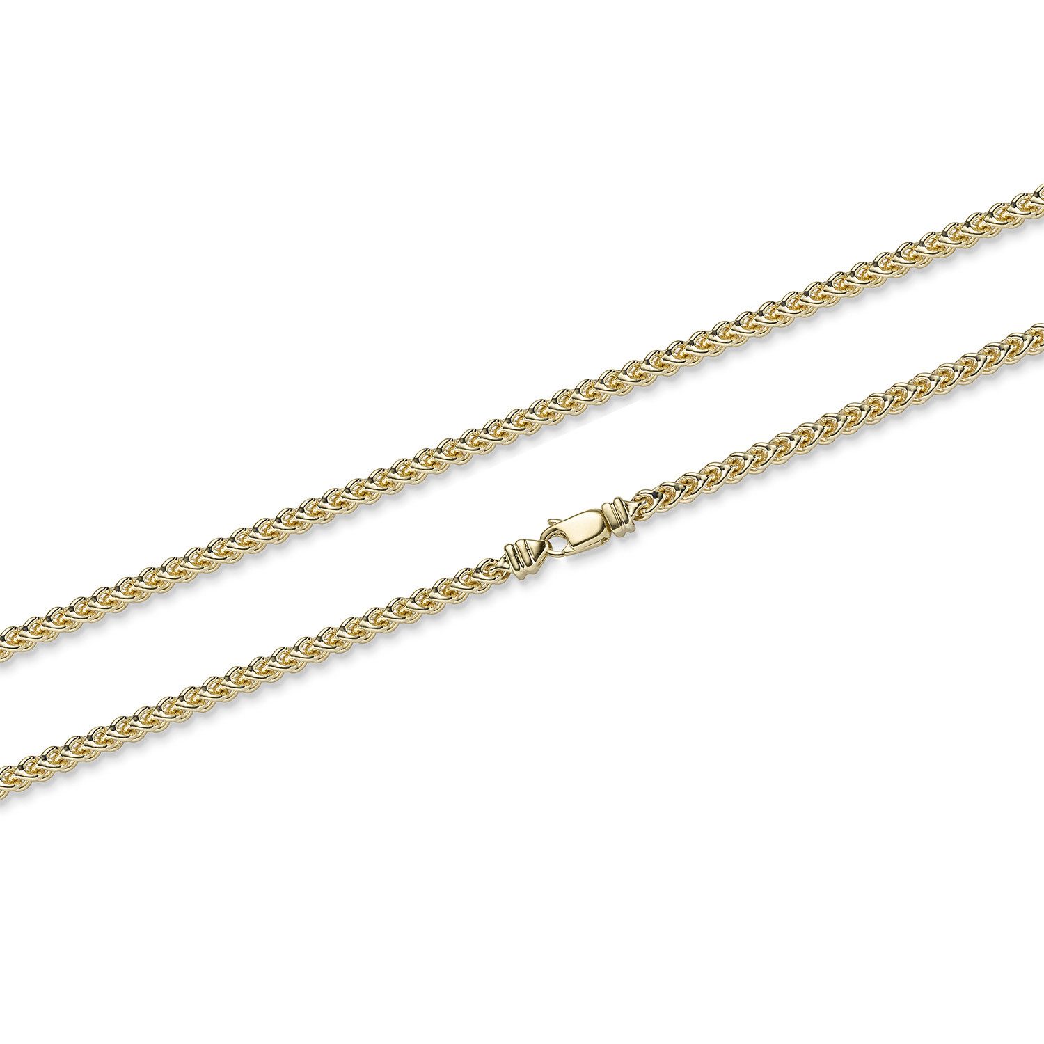 HOPLO Goldkette Goldkette Franco Kette Armkette 3,5 mm 19 cm 585-14 Karat G günstig online kaufen