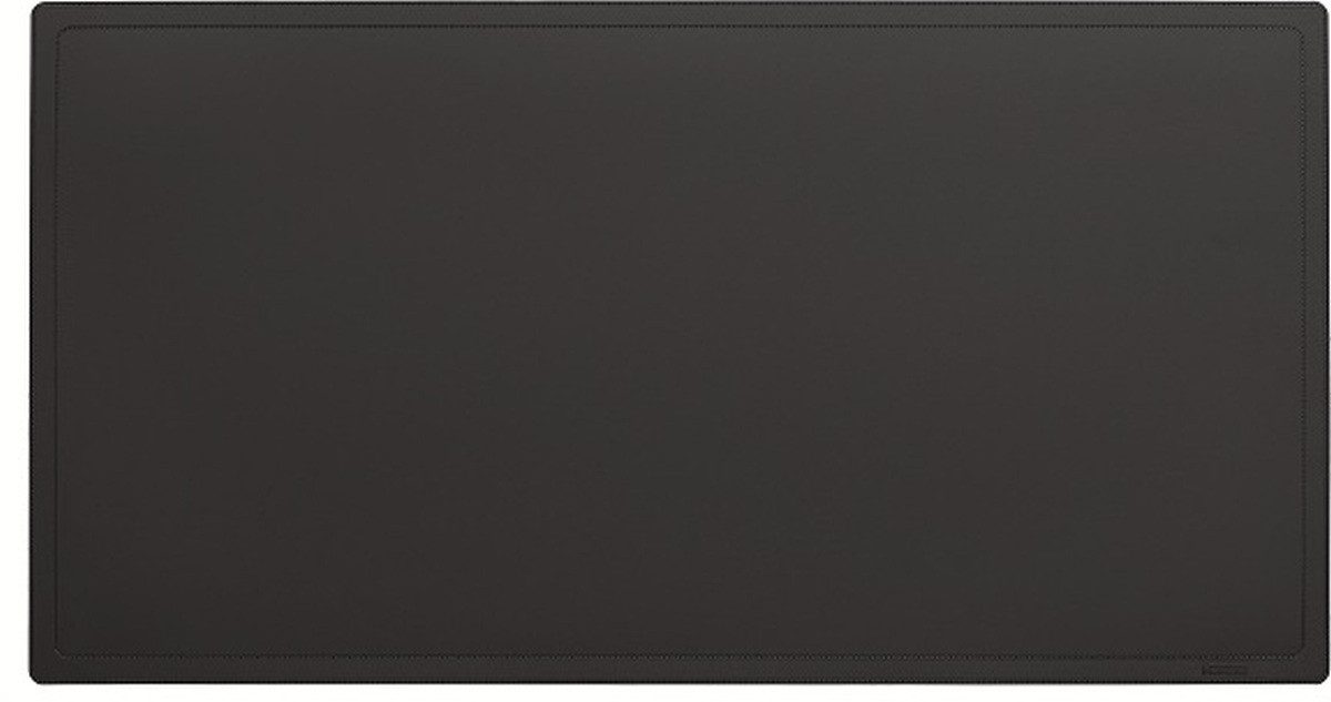 Hansa - World of Office Schreibtischunterlage Schreibunterlage ComputerPad 65x 34cm schwarz