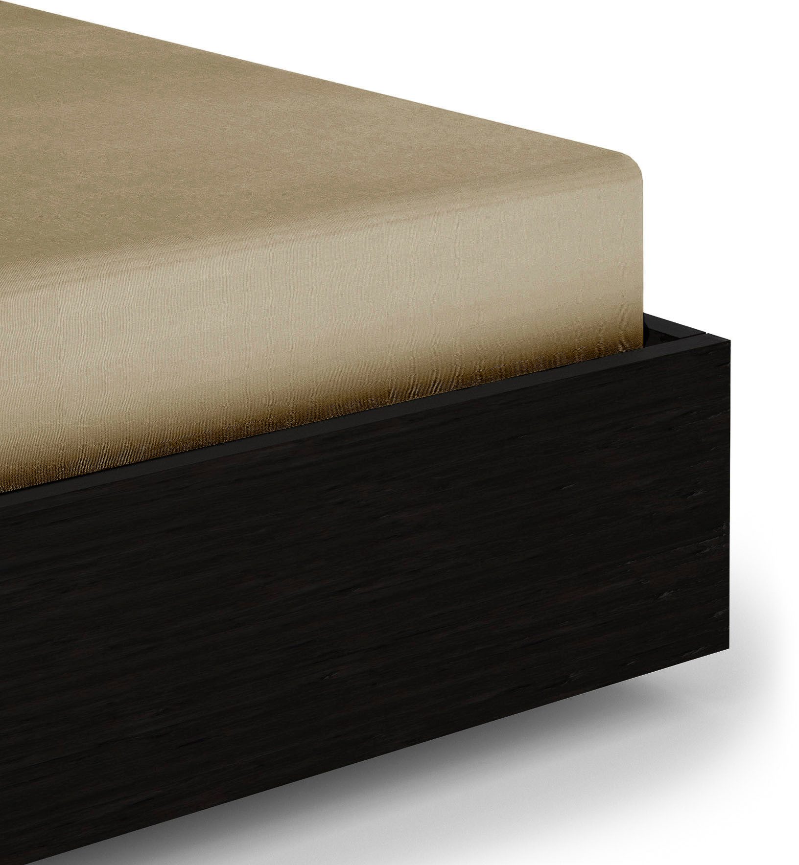 Heckett and Lane Spannbettlaken Elementi, Mako-Satin, günstig online kaufen