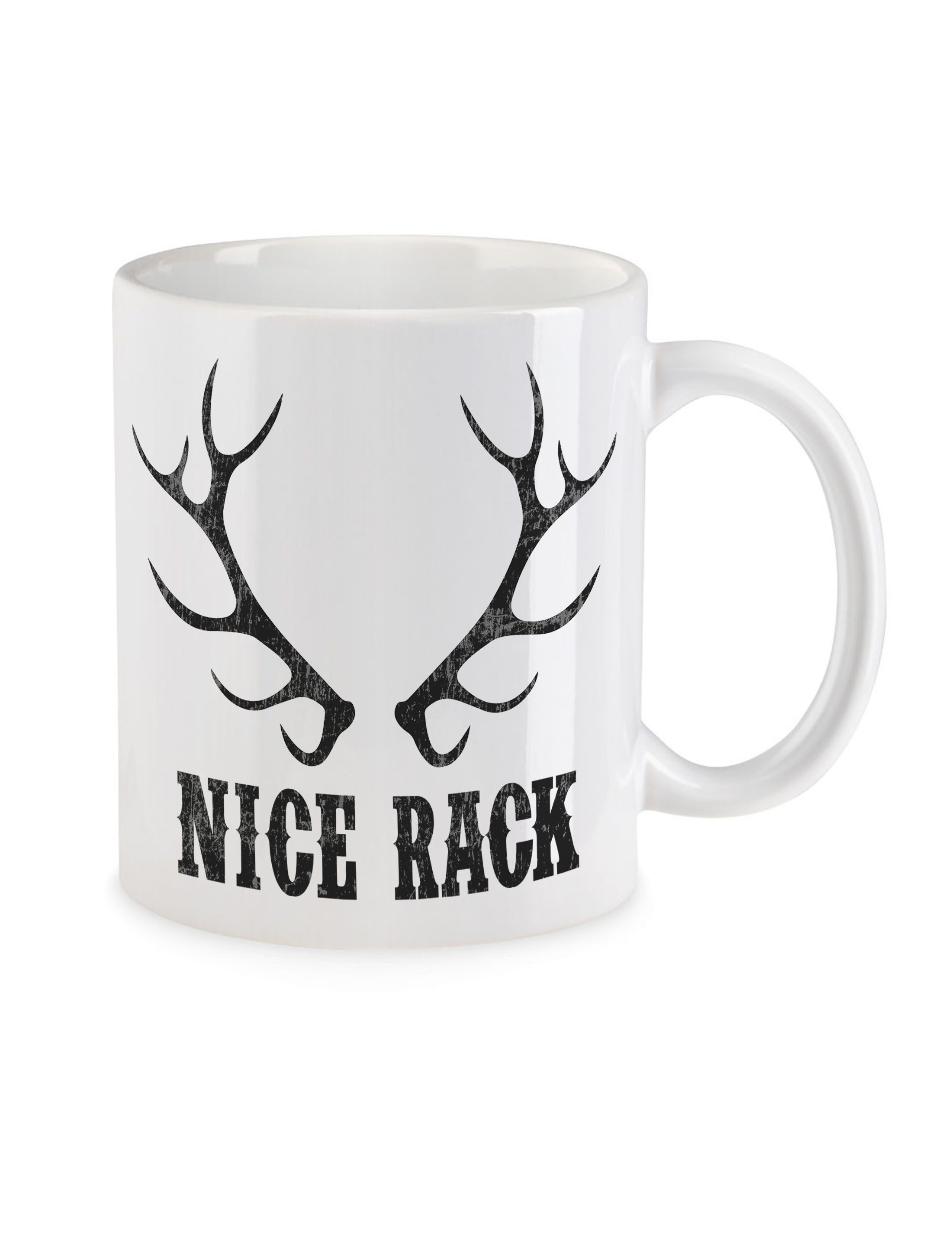 Urban Backwoods Tasse Nice Rack Kaffeetasse Hirsch Reh Jagd Jäger Bär Geweih Deer Bear Fun, 1-tlg., Keramik, Hunt Antlers Hunter Sport