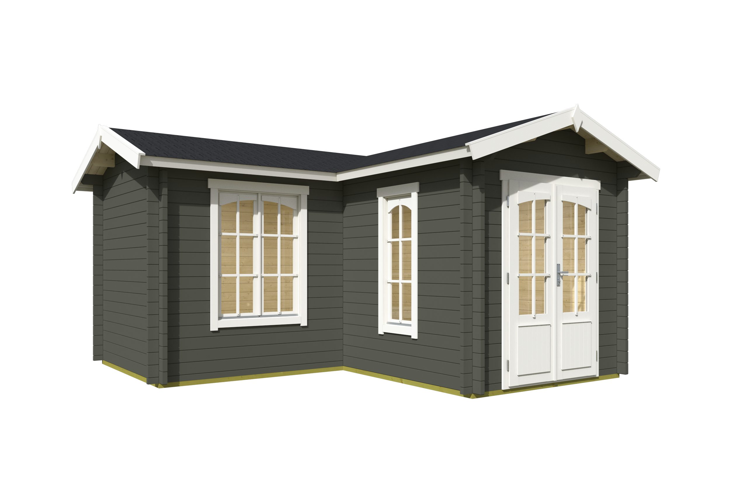 Thumbnail - Nordic Holz Gartenhaus PORTSMOUTH 44, BxT: 450x447,6 cm