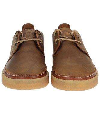 Clarks Halbschuhe Leder Schnürschuh