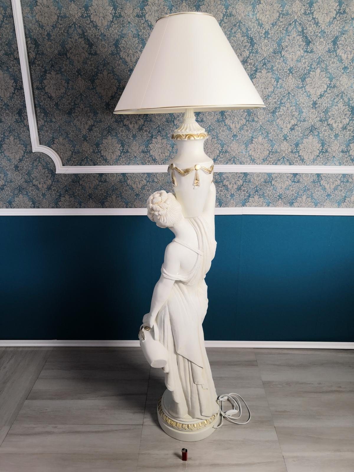 XXL JVmoebel Wohnzimmer Skulptur Steh Skulptur Figur Leuchte Leuchten Lampe Design