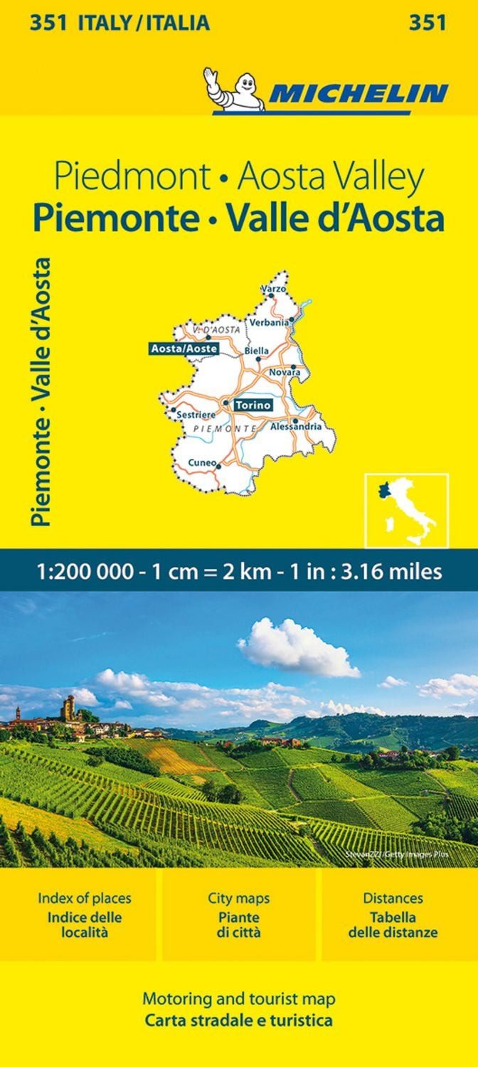 Michelin Piemont, Aostatal / diverse
