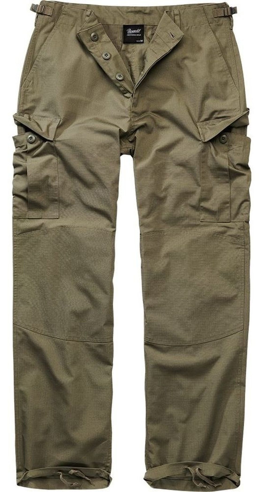 Brandit Cargohose BDU Ripstop Trouser robustes RipStop Material, lässiger Schnitt