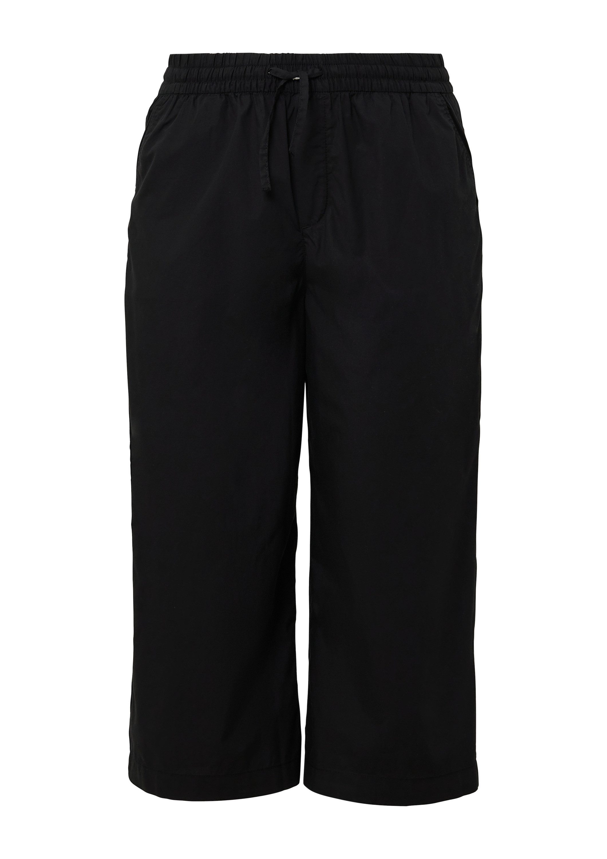 s.Oliver Culotte Hose Leichte Culotte aus Baumwollmix im Relaxed Fit günstig online kaufen