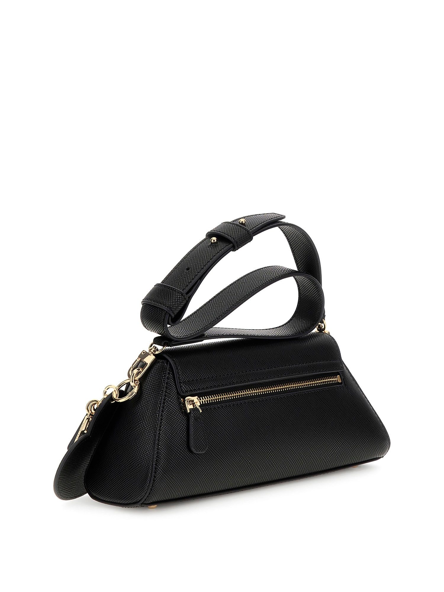 Guess Umhängetasche HWZG9207190 BOLENA FLAP SHOULDER BAG Woman Handtasche (Stück, 1), Logoschriftzug