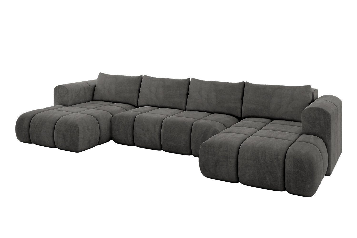 ALTDECOR Wohnlandschaft CLOUD-U, Couch mit Schlaffunktion, günstig online kaufen