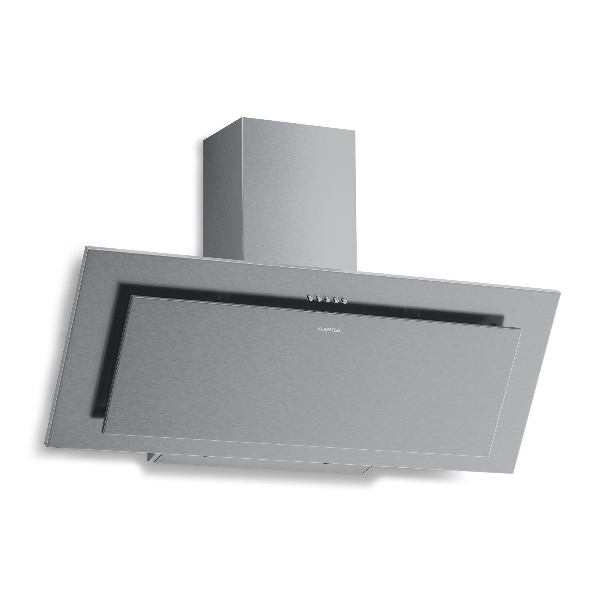 Klarstein Deckenhaube Serie CGCH3-Kl-Athena-90SS, Dunstabzugshaube Head free Umluft Abluft LED Edelstahl