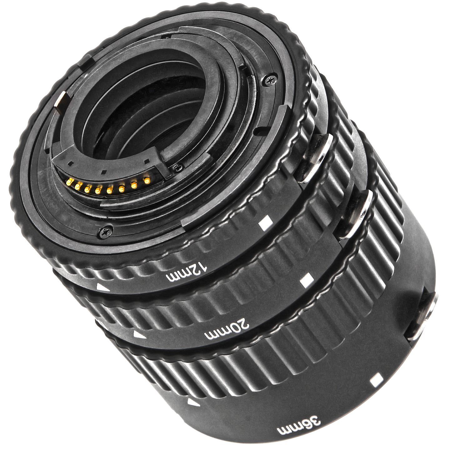 Meike Makroobjektiv mm 12/20/36 Zwischenringe Nikon Makrofotographie MK-N-AF-B Automatik -