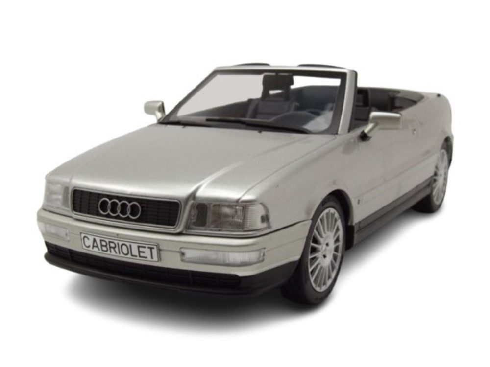 MCG Modellauto Audi Cabrio 1991 silber, Maßstab 1:18