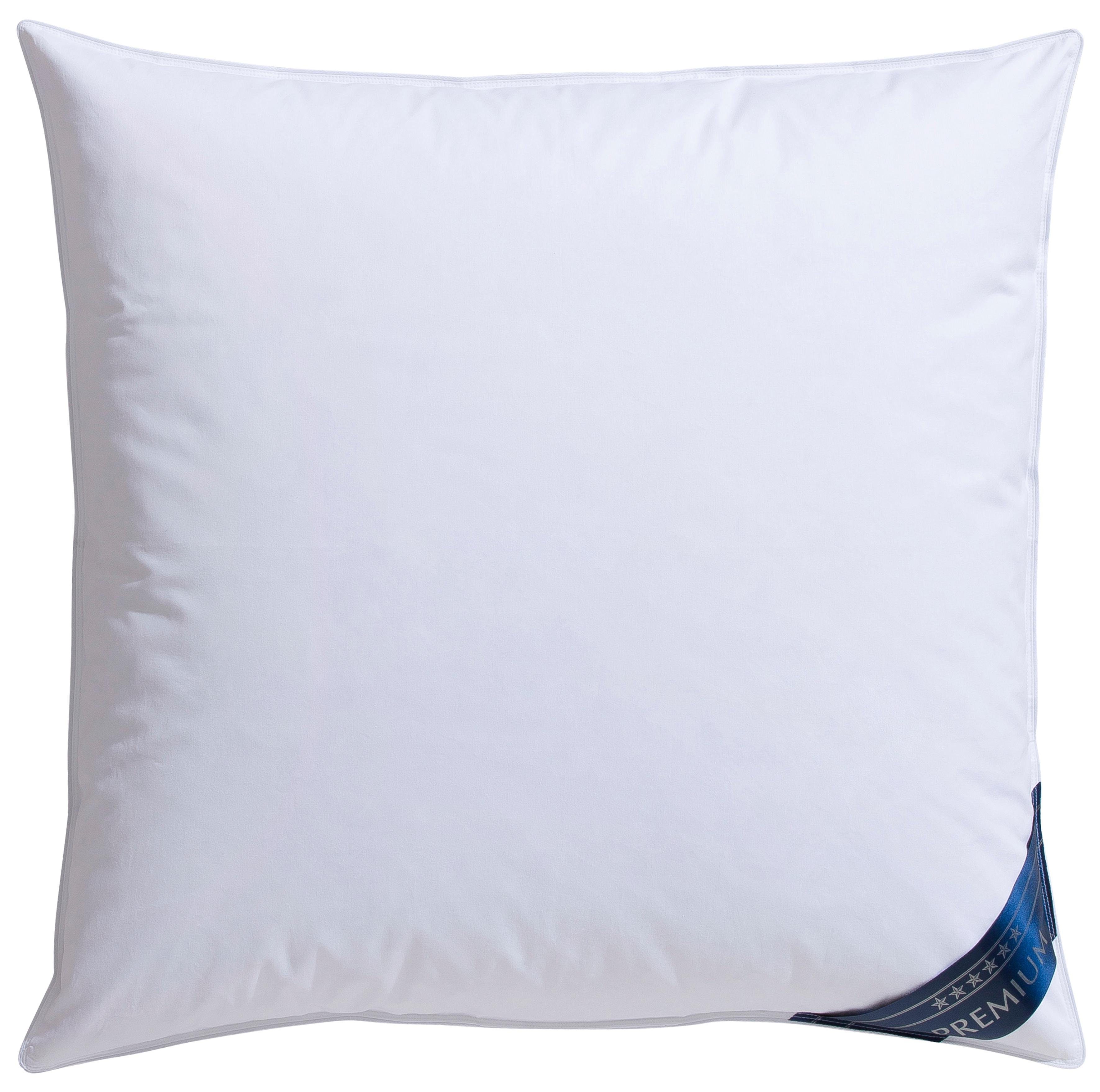 Otto Keller Federkopfkissen Bella, Kissen 40x80 & 80x80 cm, Füllung: 70% Federn & 30% Daunen, Bezug: 100% Baumwolle, Seitenschläfer, Rückenschläfer, Kopfkissen, 40x40, 50x50 cm Sofakissen & 40x80, 80x80 cm