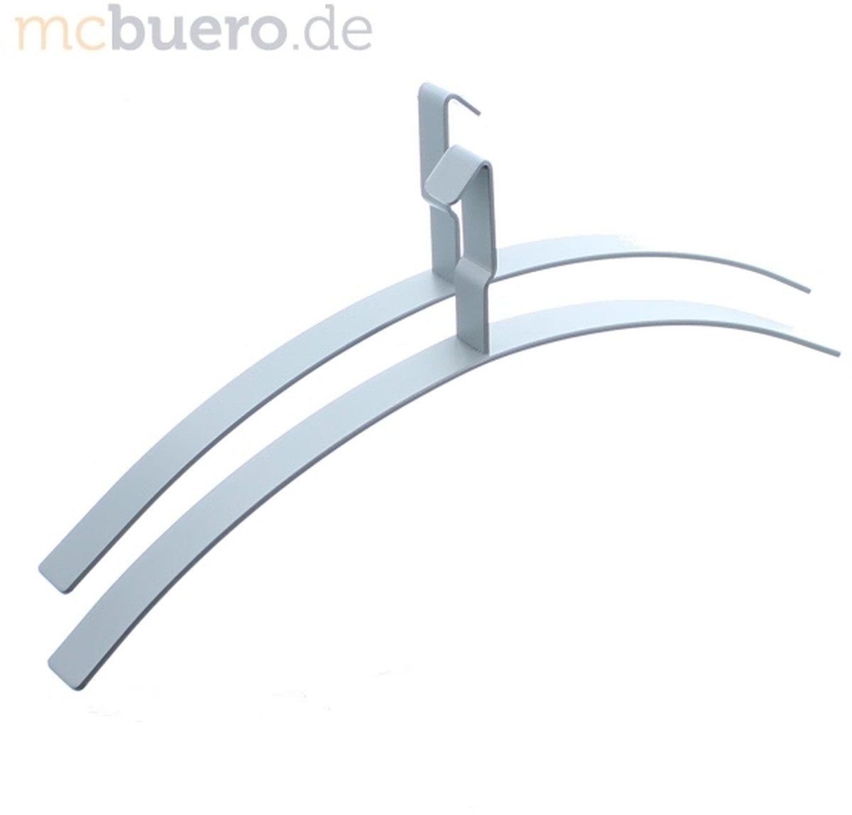 Garderobenständer Kleiderbügel Montana alusilber VE=2 Stück