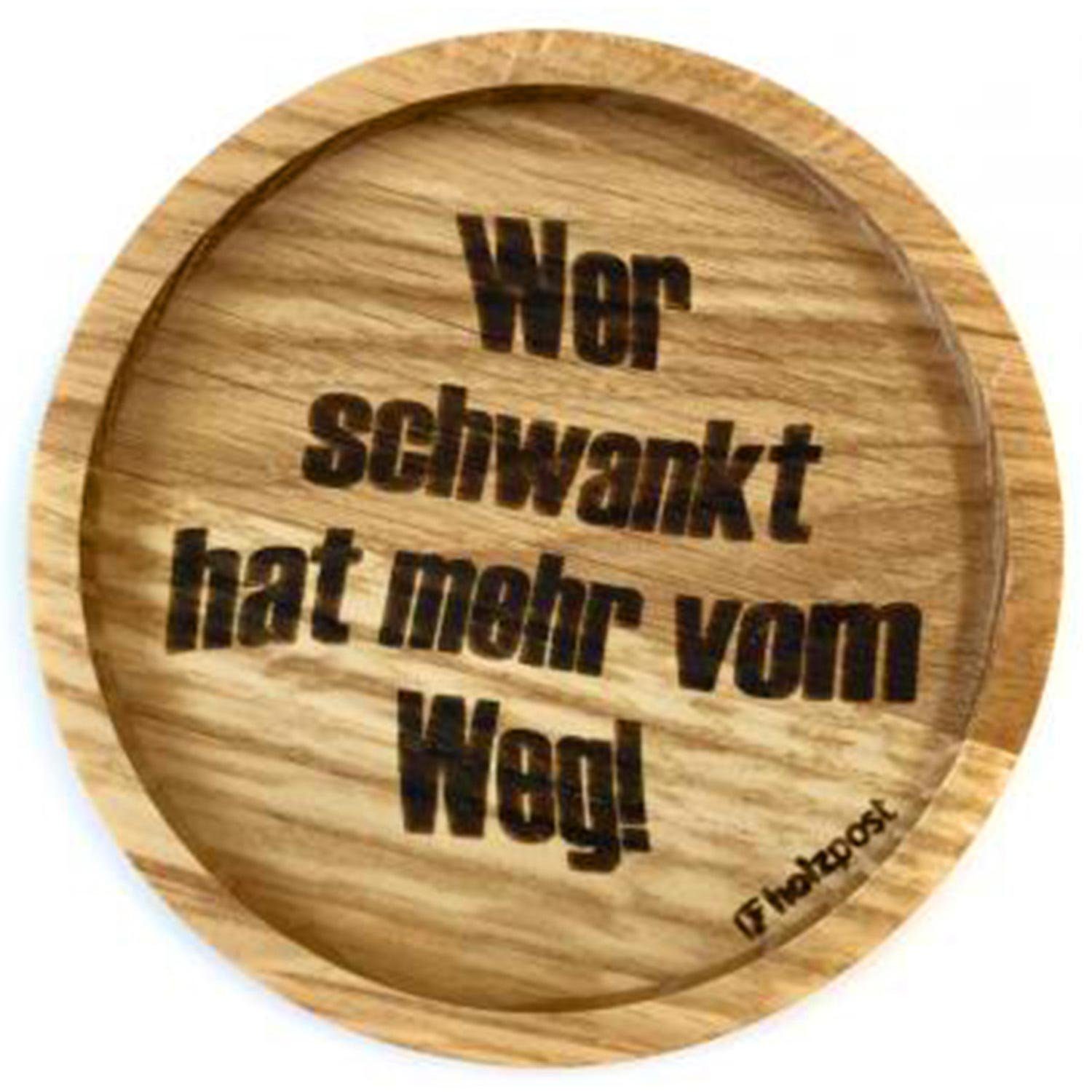 Zubehör Flasche, Weinglas vom Untersetzer, Wer Landshop24 für Bierglas mehr aus Kaffeebecher hat schwankt Eichenholz Holzpost, Weg, Getränkeuntersetzer