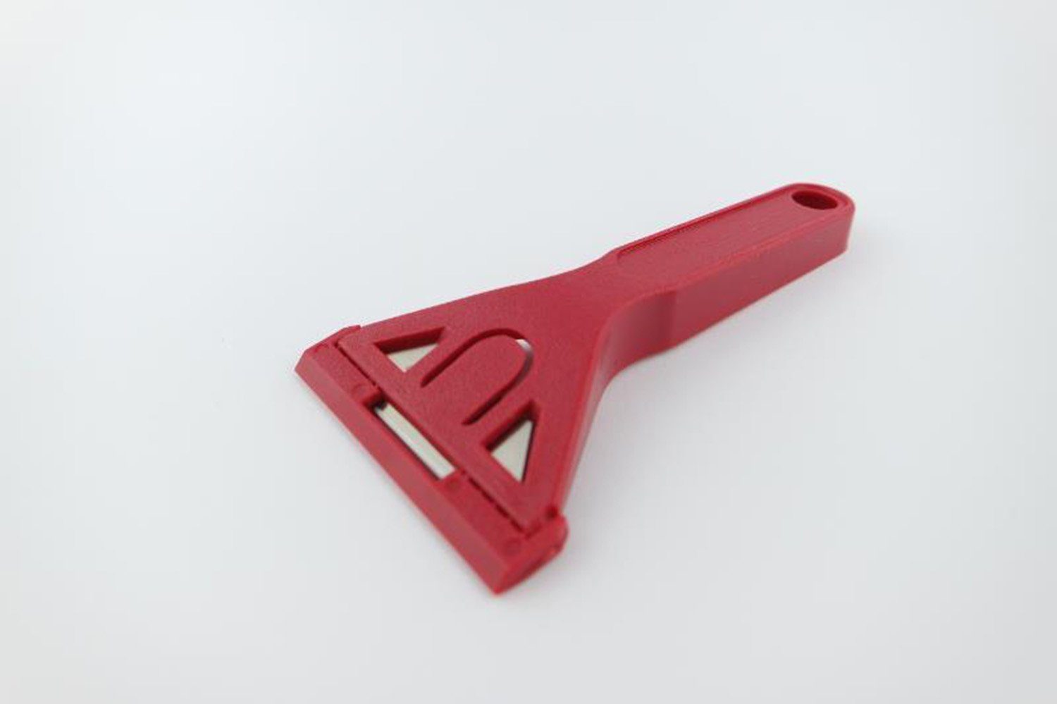 varivendo Glasschaber Kunststoff-Fensterschaber ROT Glasschaber Glasschaber Glas-Schaber Kochfeldschaber