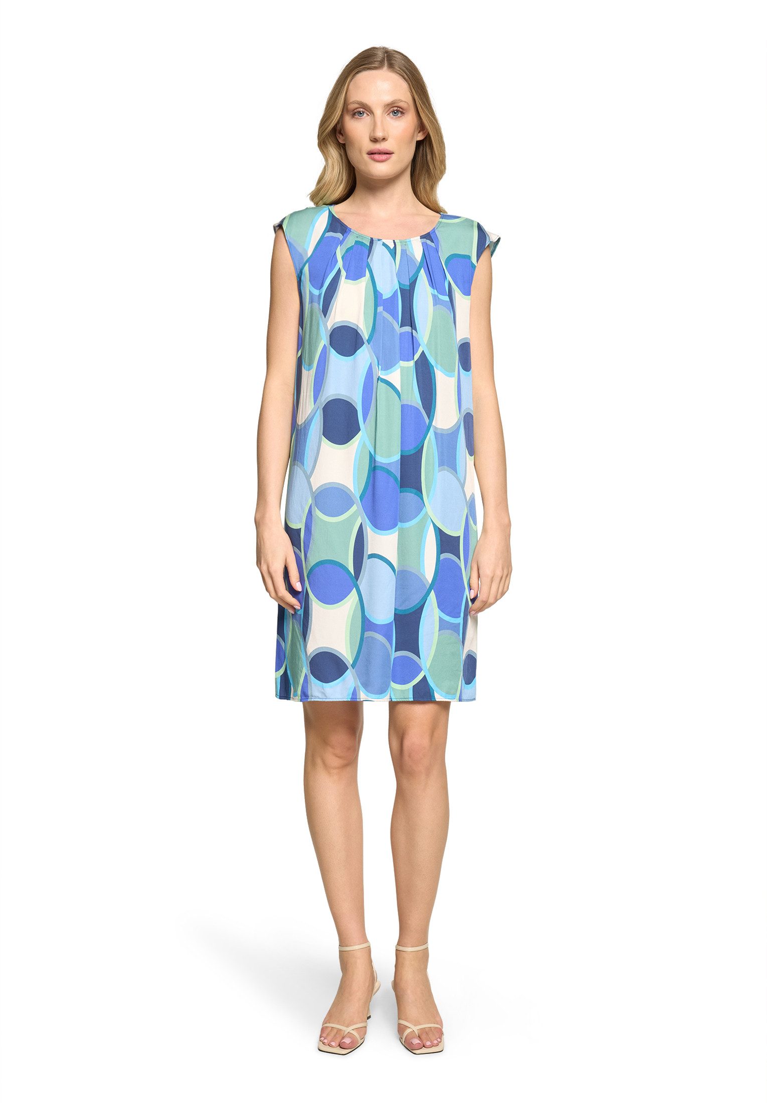 Betty Barclay Sommerkleid Damen mit Rundhalsausschnitt