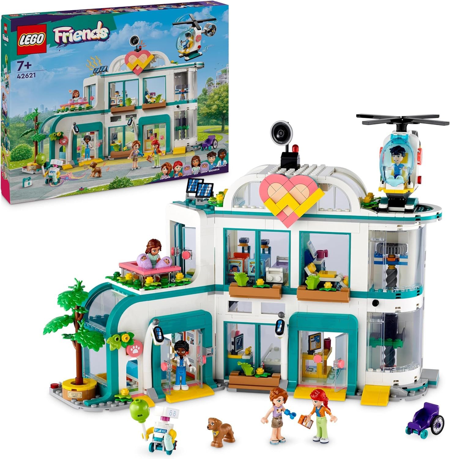LEGO® Friends - Heartlake City Krankenhaus (42621) Konstruktions-Spielset, günstig online kaufen