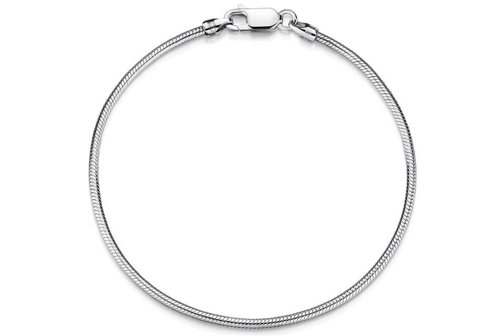 Silberkettenstore Silberarmband Schlangenkette Armband 2mm - 925 Silber, Lä günstig online kaufen