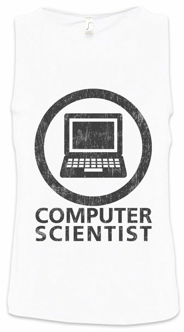 Tanktop Computer Scientist Ärmelloses T-Shirt Software Entwickler Informatiker