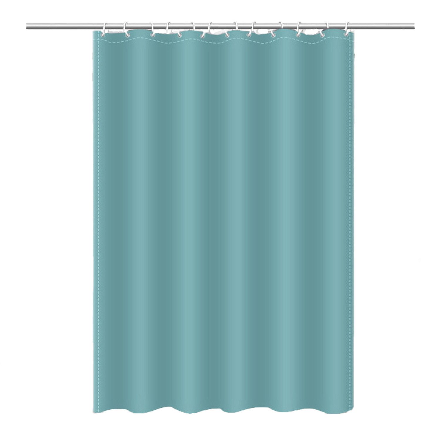 Zyronn Duschvorhang Anti-Schimmel Duschvorhang – Wasserdicht & Waschbar Breite 180 cm (1-tlg), für Badewanne und Dusche