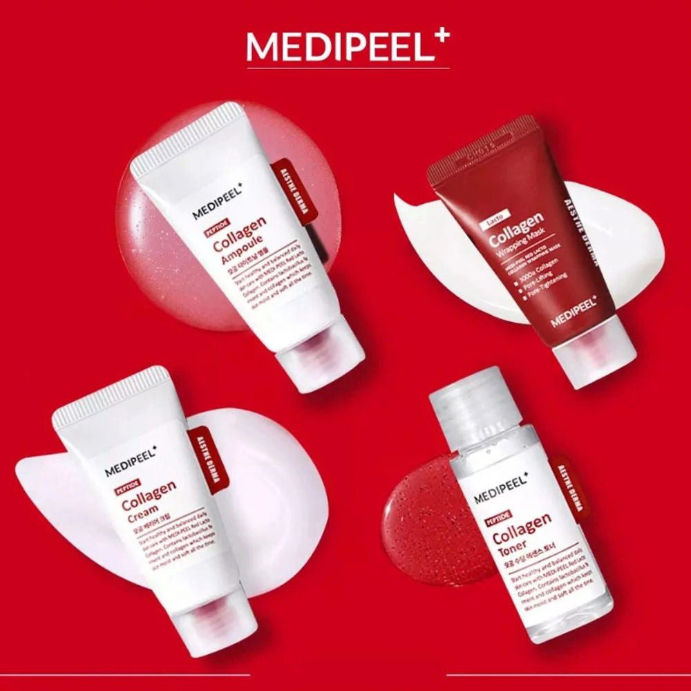 Medi-Peel Körperpflegemittel MEDI-PEEL, Red Lacto Collagen Skin Care Trial Kit