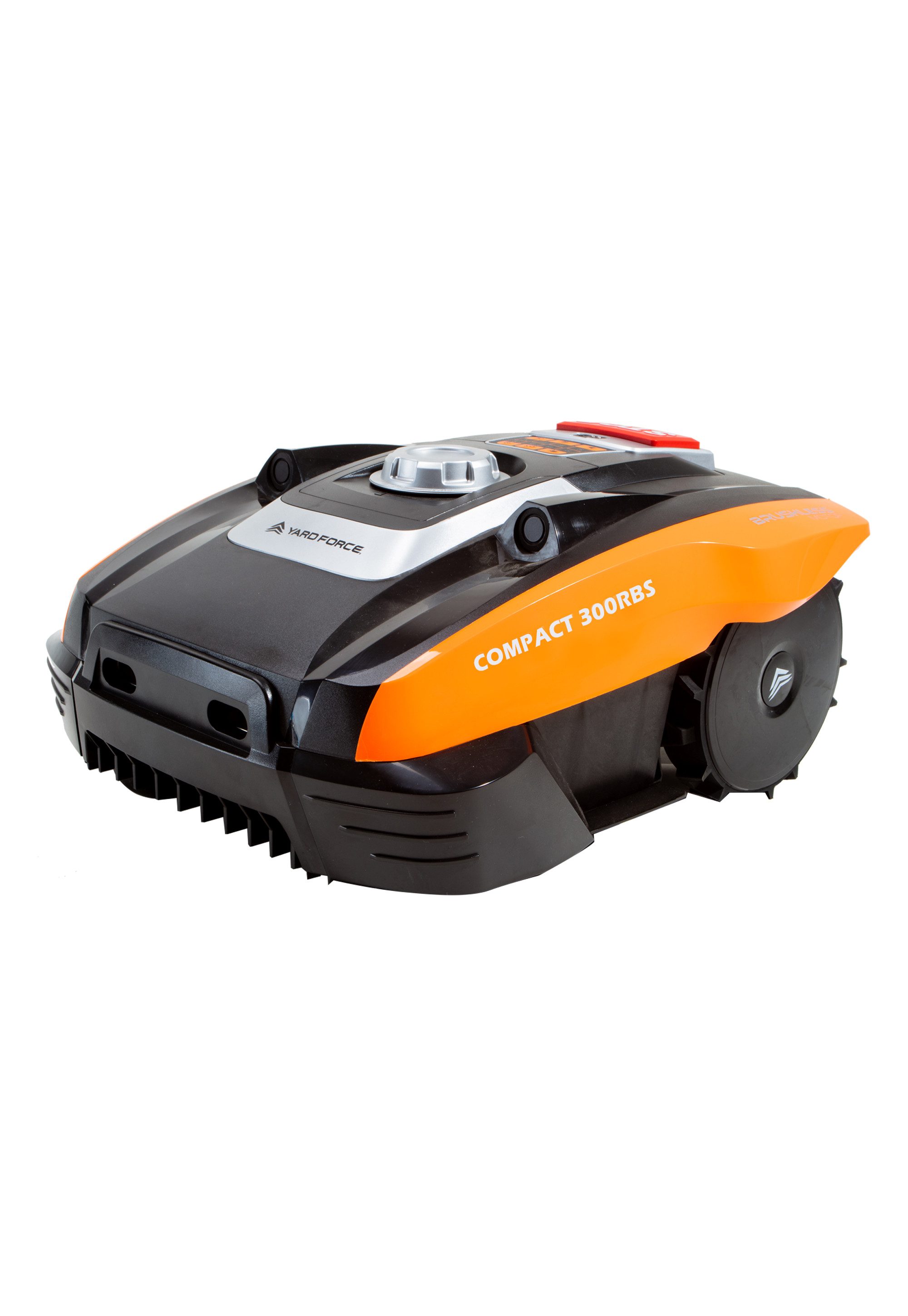 Yard Force Rasenmähroboter Compact 300RBS, bis 300 m² Rasenfläche, Bedienung per App