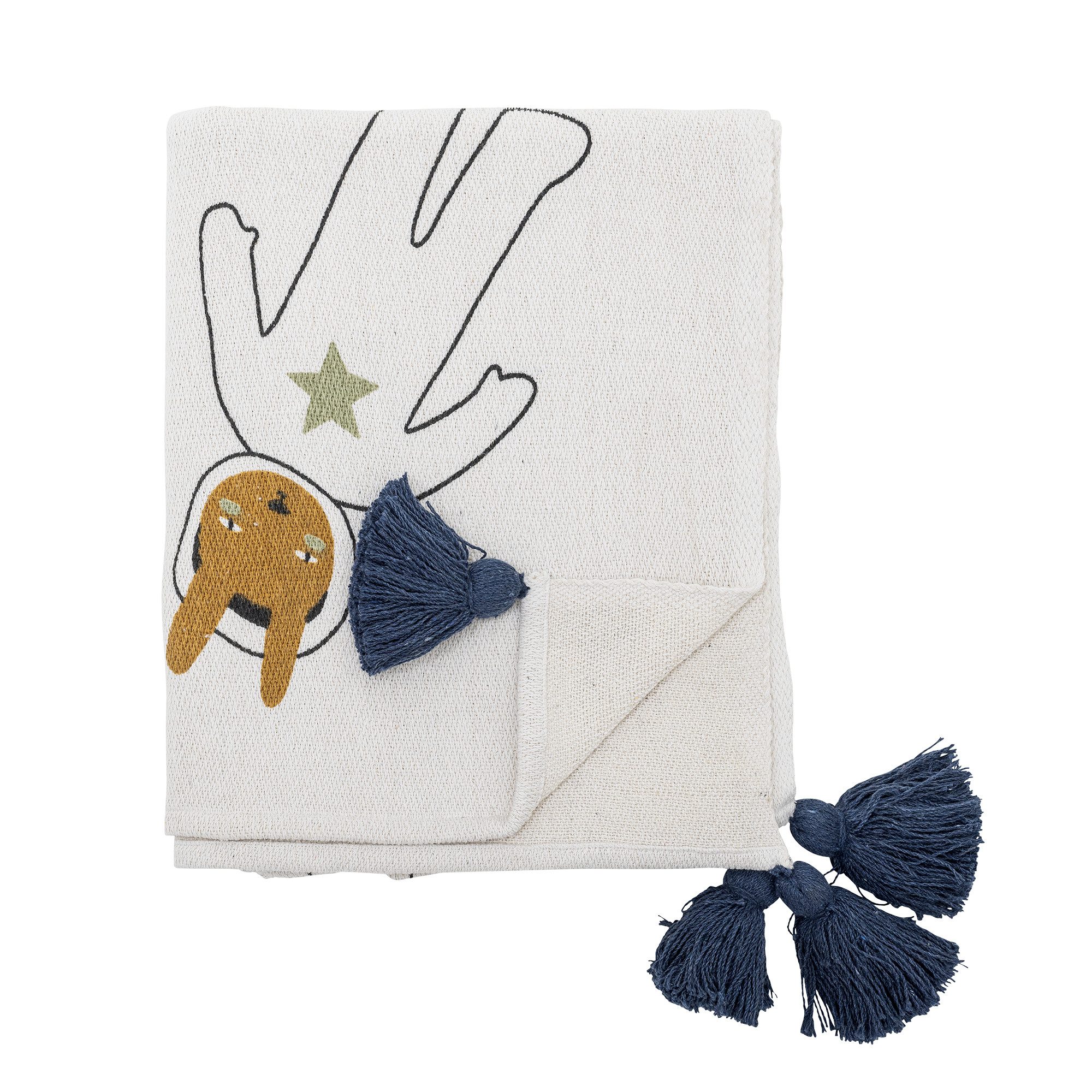 Bloomingville Tagesdecke Bloomingville Space Decke, Natur