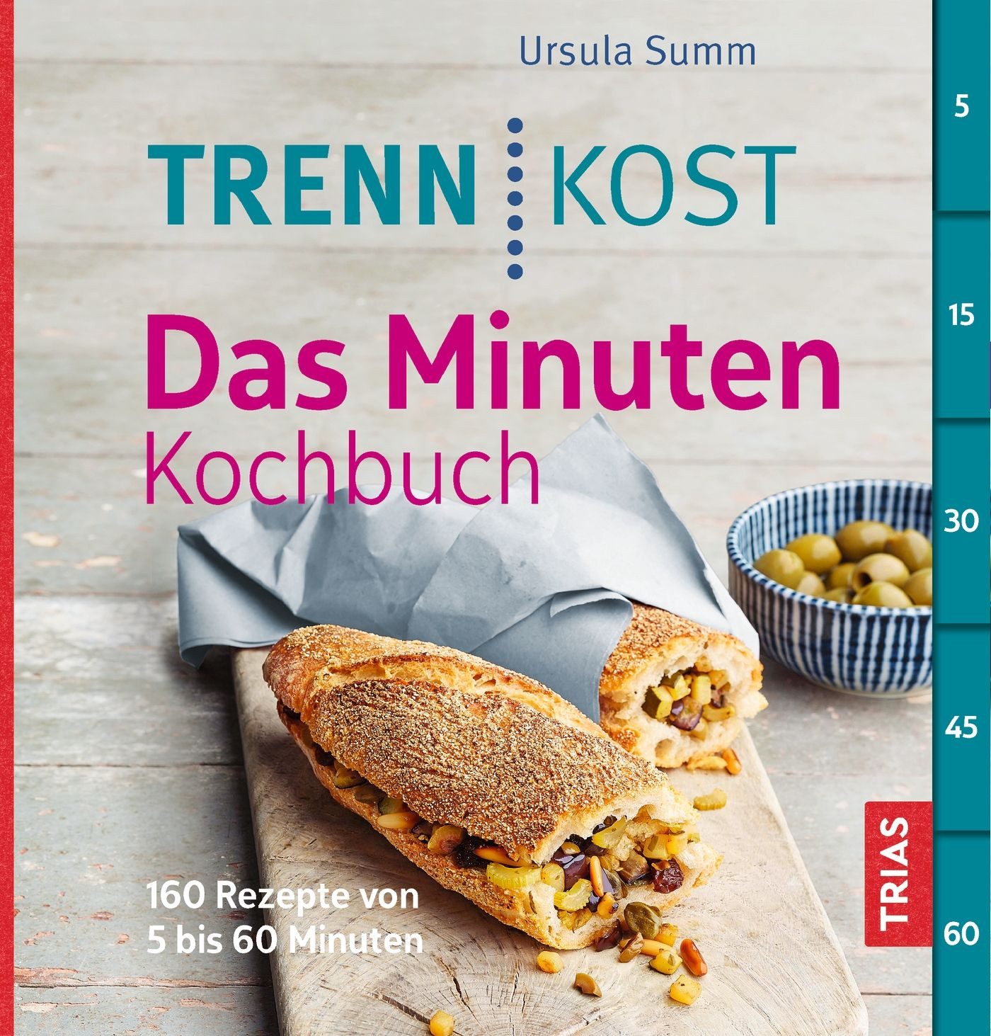 Trennkost - Das Minuten-Kochbuch 160 Rezepte von 5 bis 60 Minuten / Ursula Summ, 160 Rezepte von 5 bis 60 Minuten