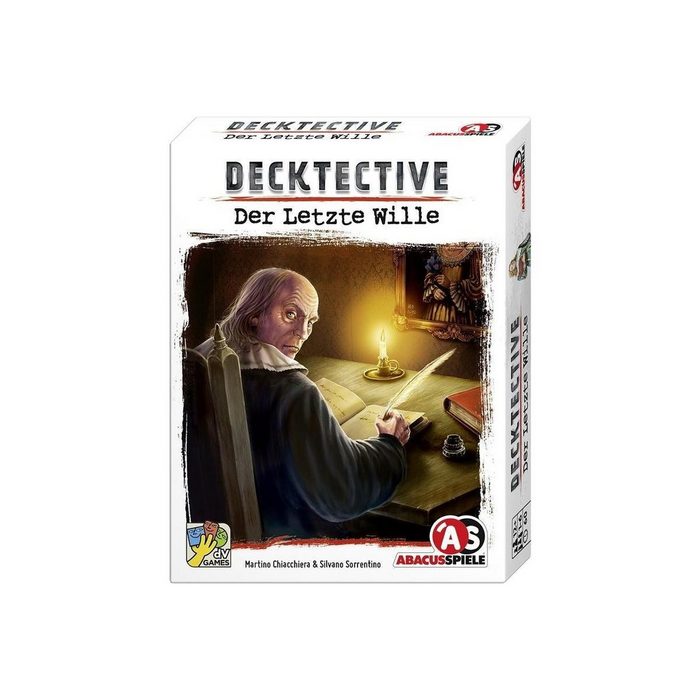ABACUSSPIELE Spiel ACUD0074 - Decktective – Der Letzte Wille Kartenspiel ...