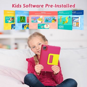 Fullant Kinder- 6GB RAM+64GB ROM (Erweiterung 128GB) Tablet (10", Android 13, Kinderfreundliches Lern- und Spielgerät mit elterlicher Kontrolle)