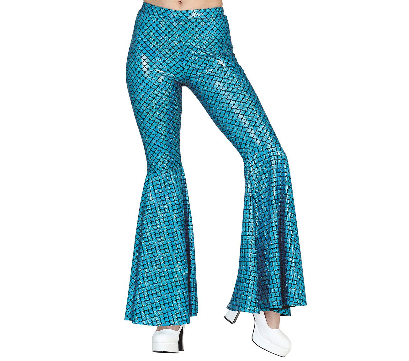 Fiestas Guirca Kostüm, Meerjungfrau Metallic Leggings mit Schuppenmuster – günstig online kaufen