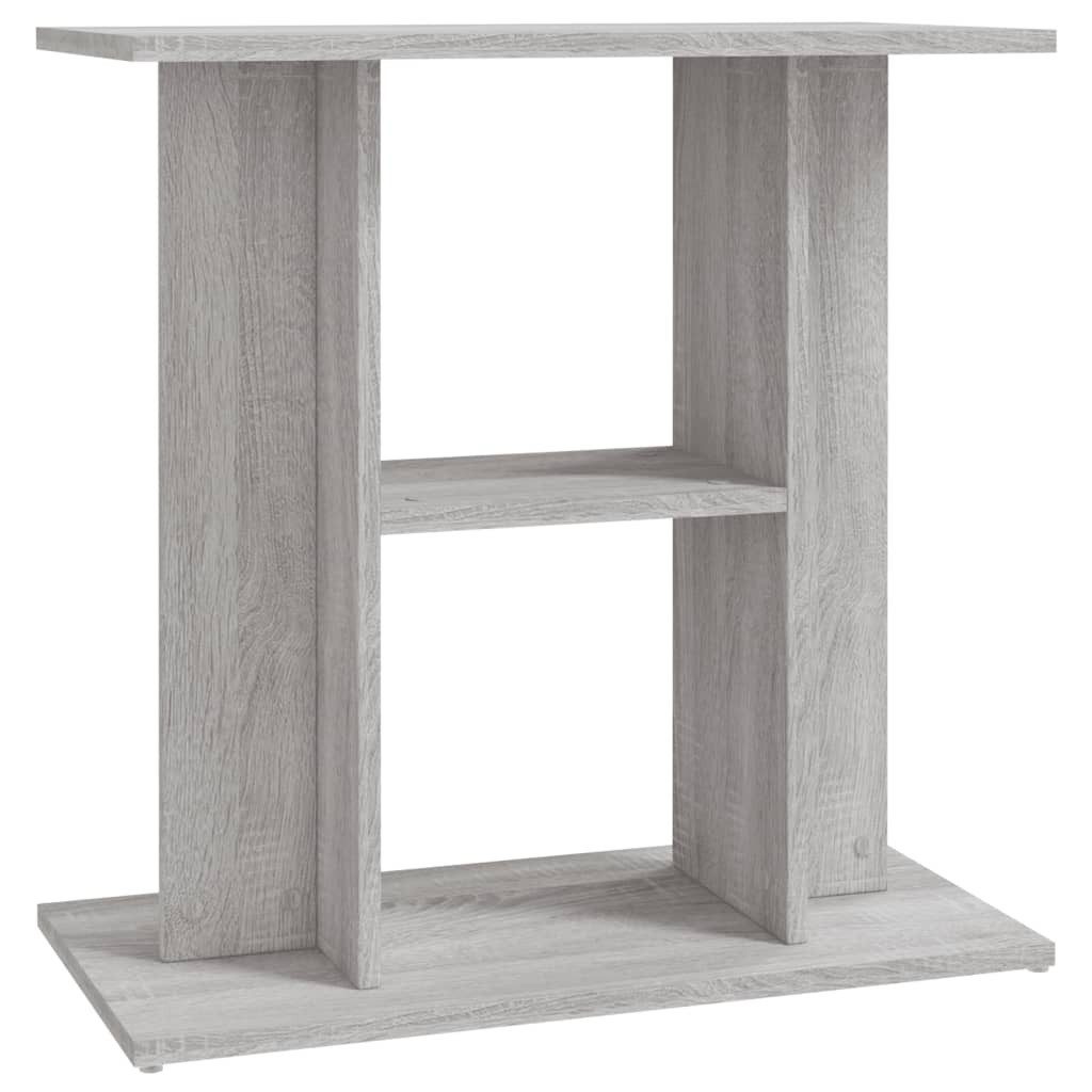 vidaXL Aquariumunterschrank Aquariumständer Grau Sonoma 60x30x60 günstig online kaufen