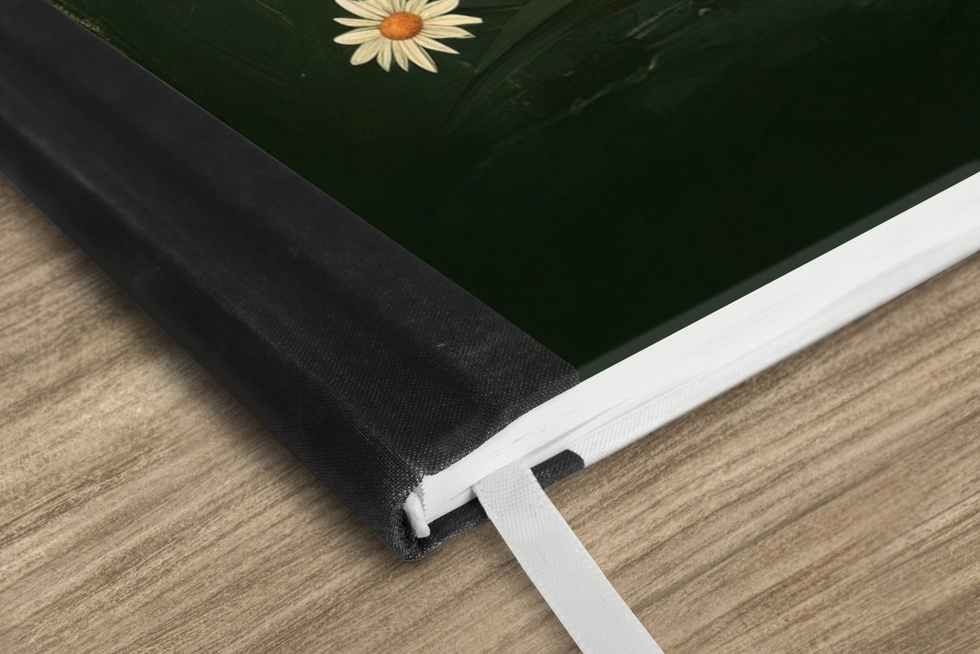 Thumbnail - MuchoWow Notizbuch Blumen - Blätter - Sonne - Grün, Notebook, Notizblock a5, Tagebuch, Journal Liniert