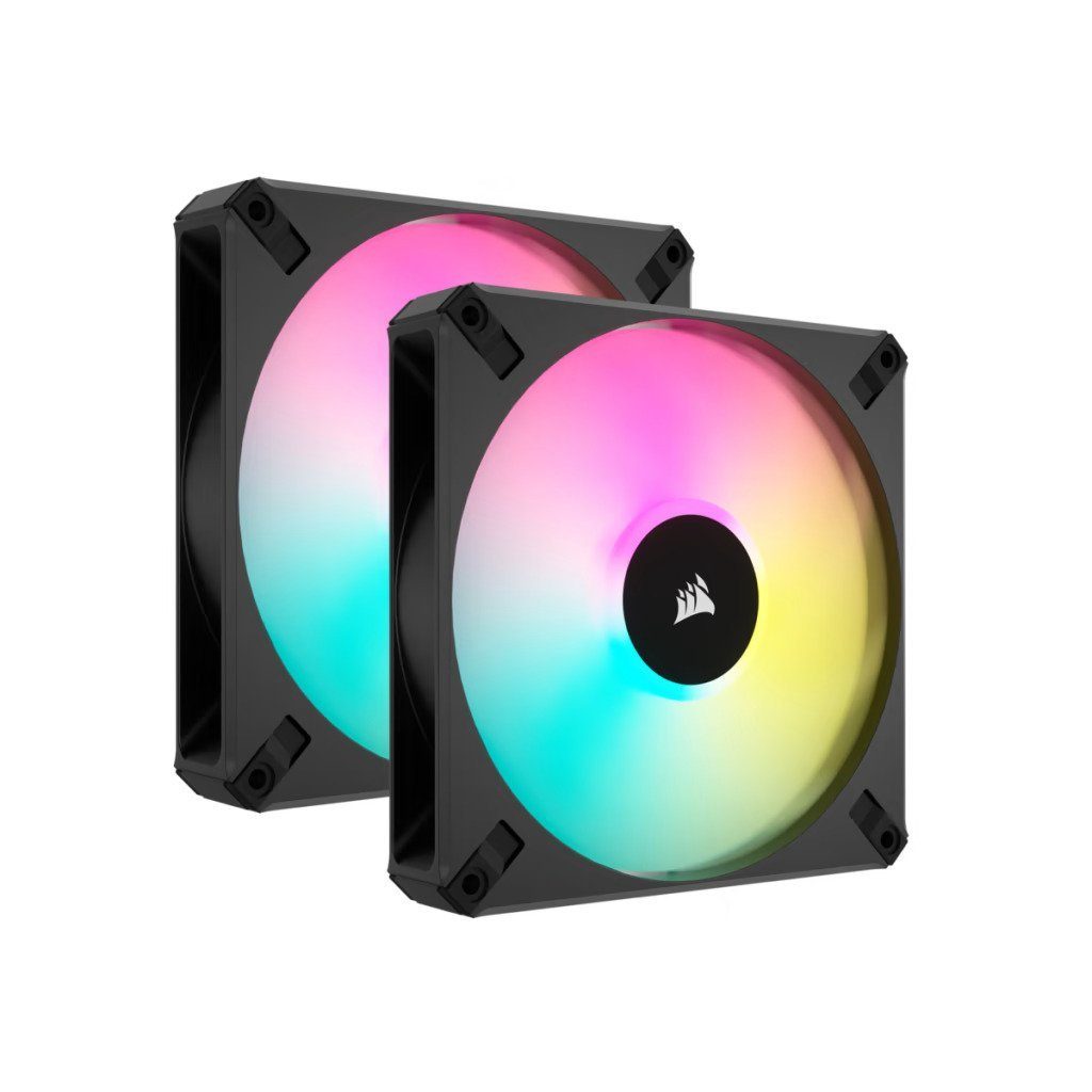 Gehäuselüfter iCUE AF140 RGB ELITE 140-mm-PWM-Lüfter 2er-Pack