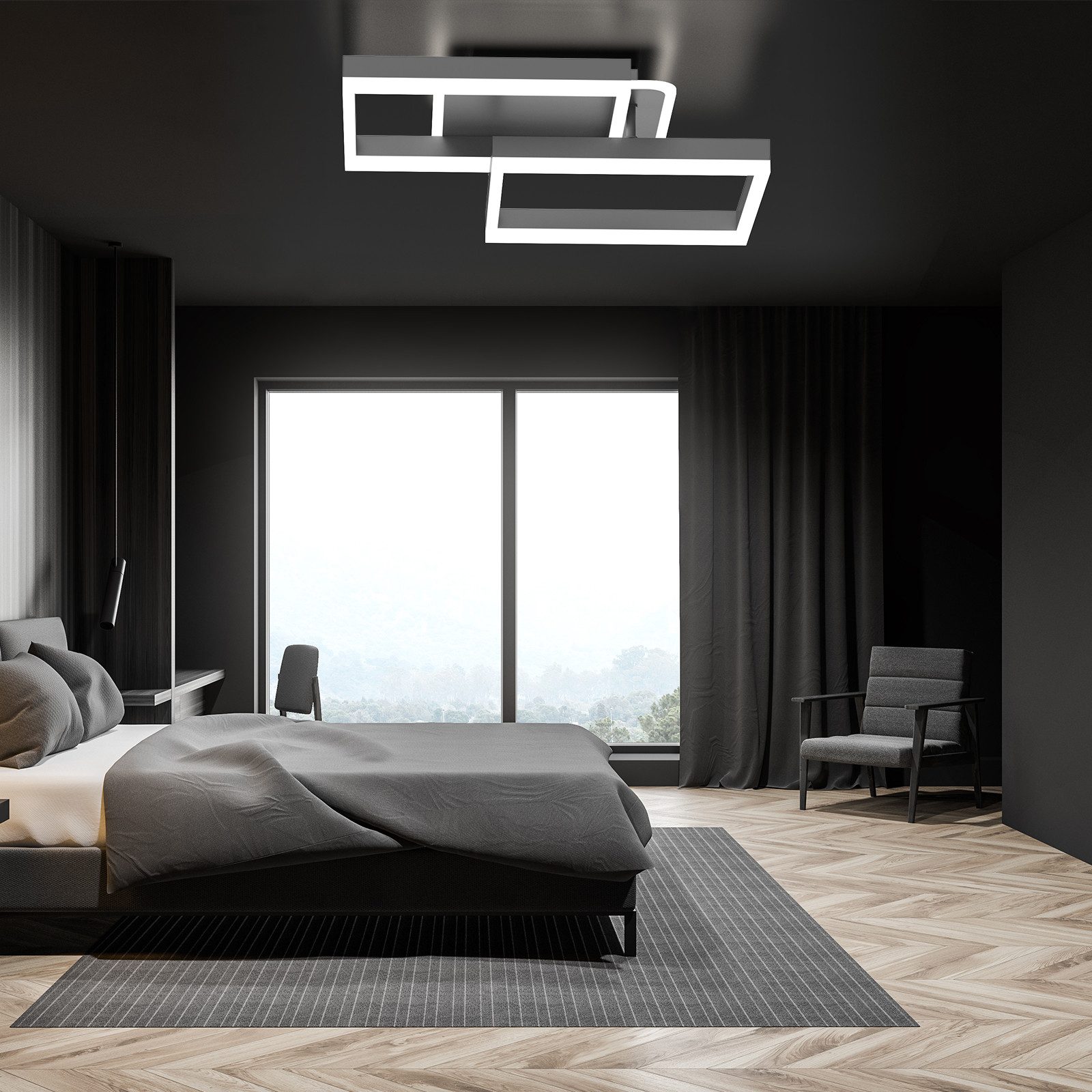 ANTENLICHT LED Deckenleuchte moderne Decken Lampen, günstig online kaufen