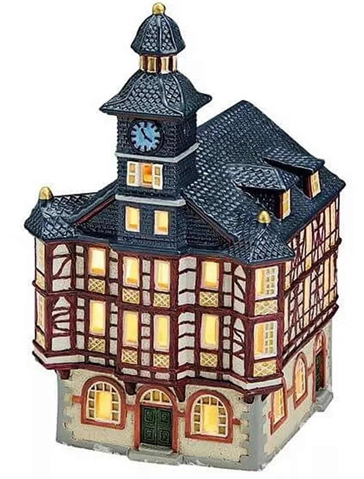 Wurm Dekoobjekt Teelichthaus aus Porzellan Rathaus in Heppenheim B13 x T14 günstig online kaufen