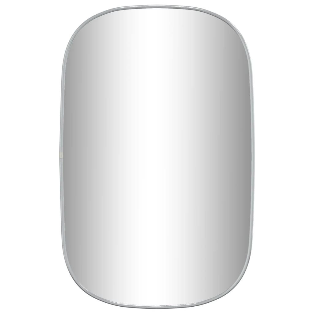 vidaXL Spiegel 70 x 45 cm Wandspiegel Silbern 70x45 cm