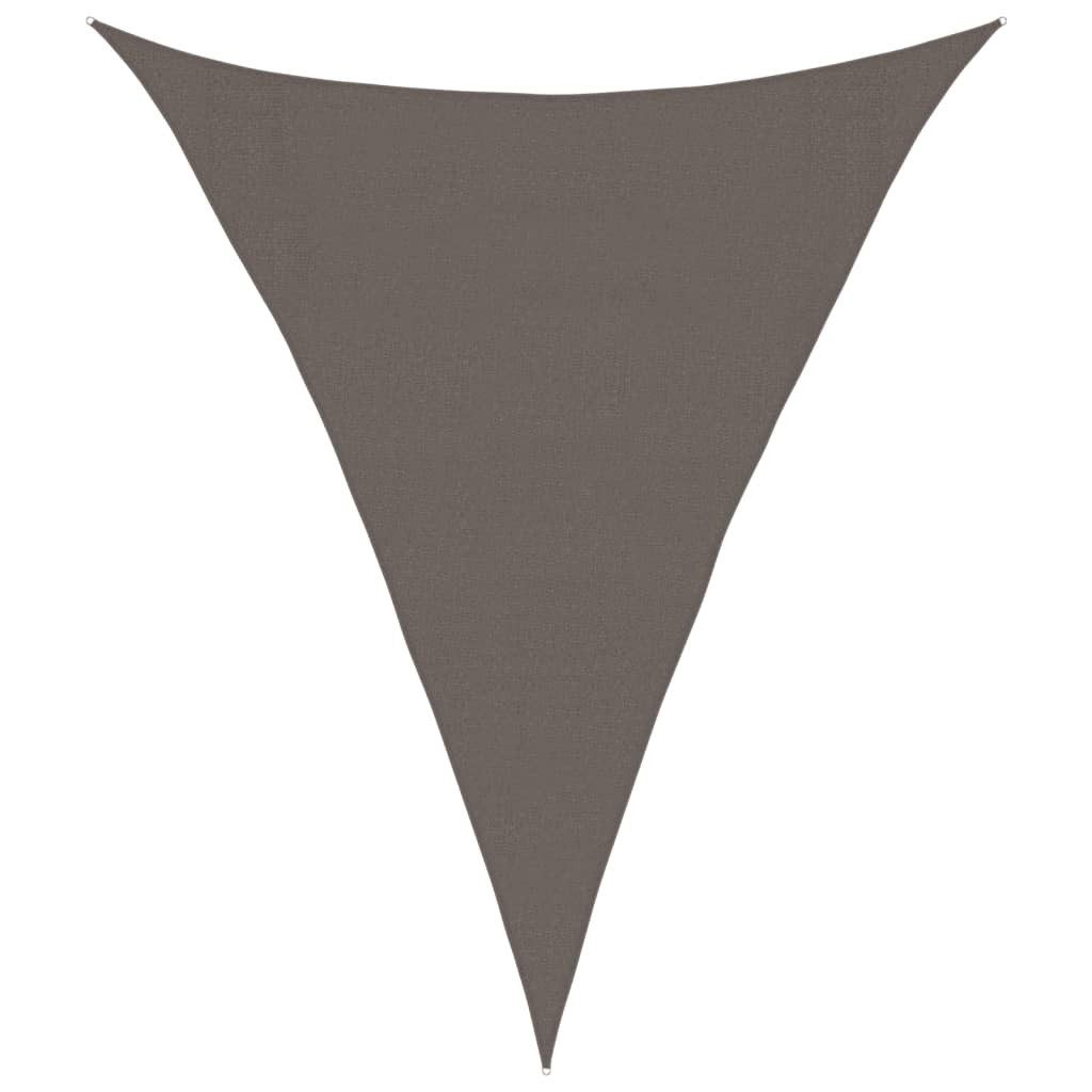 Sonnensegel Sonnensegel 160 g/m² Anthrazit 3x4x4 m HDPE