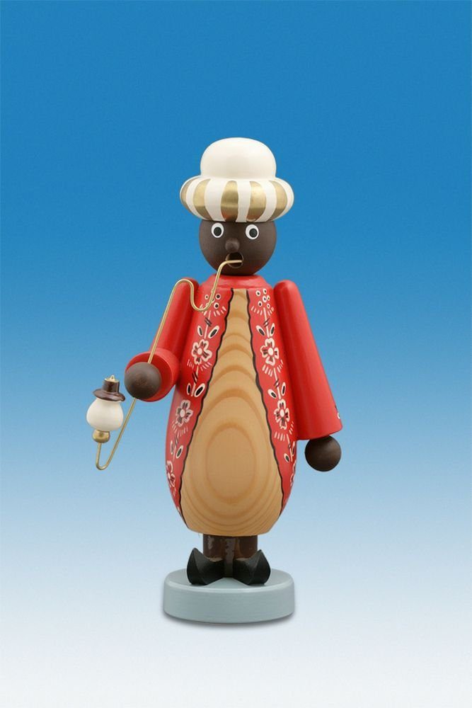Räuchermännchen Räucherfigur Mohr Rot Höhe 20cm NEU