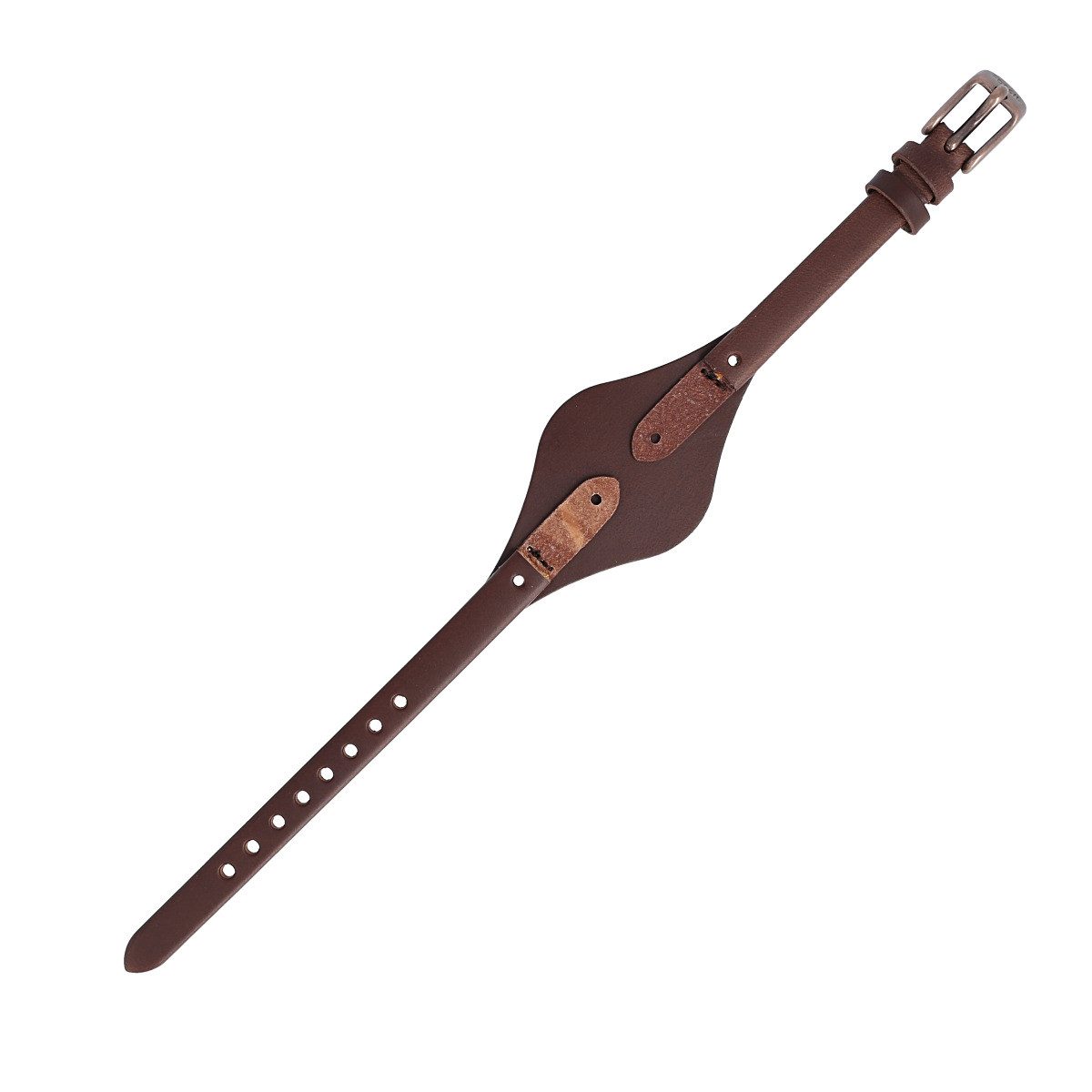 Fossil Uhrenarmband 8mm Leder Braun ES-3200 LB-ES3200