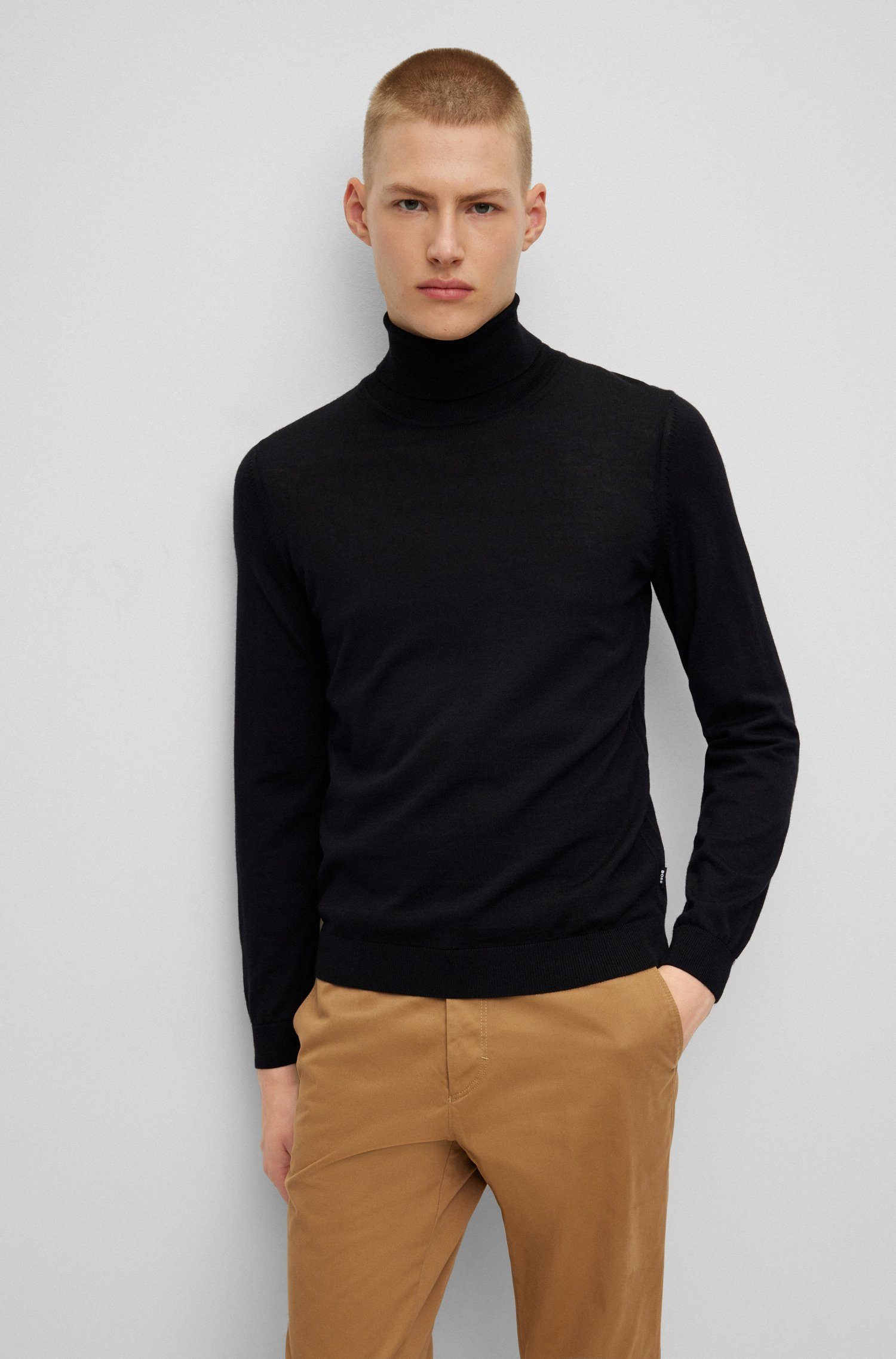 BOSS Strickpullover Musso (1-tlg)